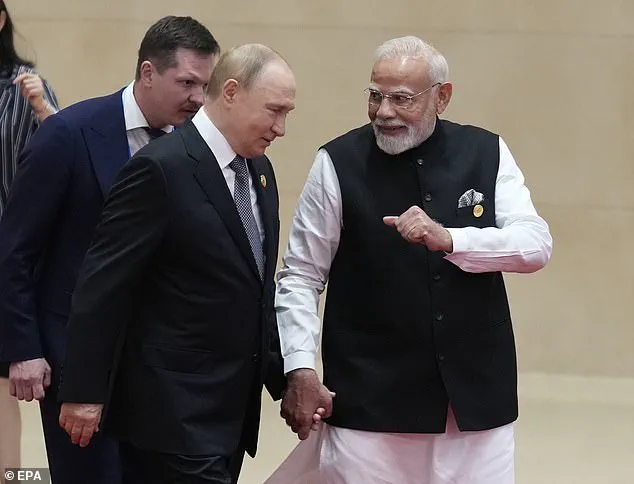 Trump Condemns Modi-Putin Handshake at SCO Summit Amid Tariff Tensions