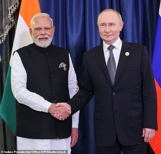 Trump Condemns Modi-Putin Handshake at SCO Summit Amid Tariff Tensions