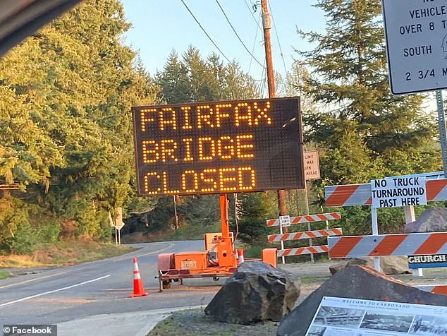 Closure of 103-Year-Old Fairfax Bridge Sparks Fears of Economic Isolation for Washington Communities