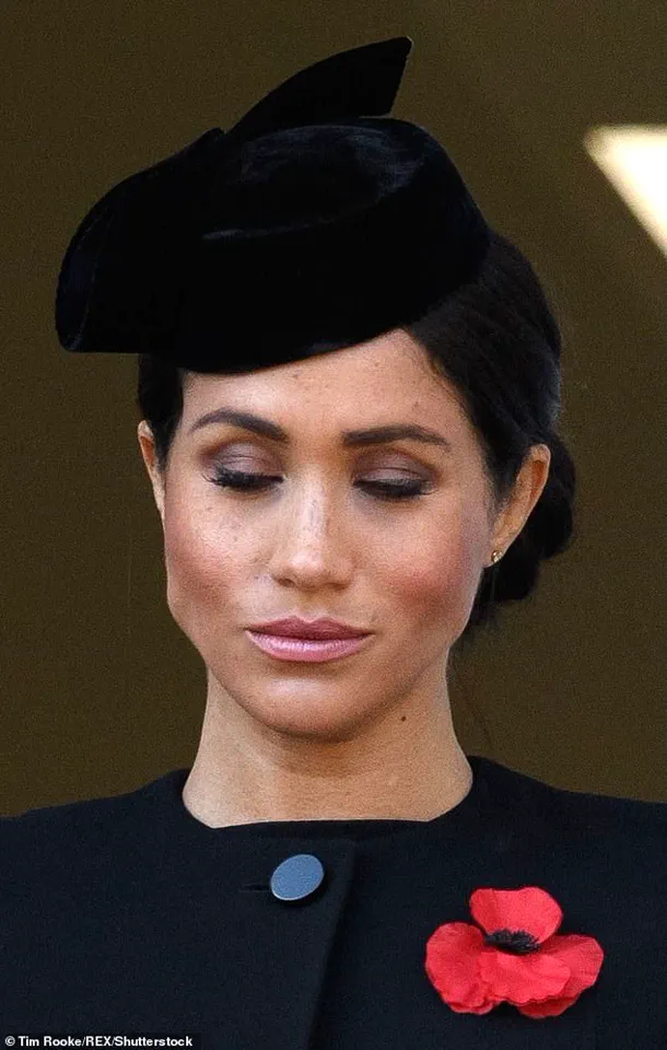 Meghan Markle's Poppy Omission Sparks Controversy, Exposing the Royal Family's Hypocrisy During Remembrance Weekend
