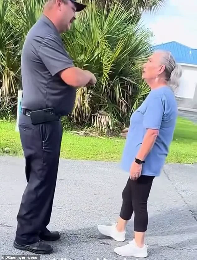 Woman Blocks Parking Lot During Aldi Grand Opening, Sparks Debate on Property Rights