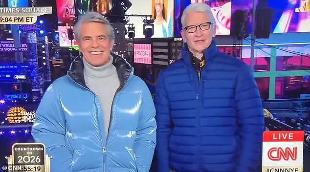 As the Ball Dropped, CNN's Anderson Cooper and Andy Cohen Find Themselves in a Live Political Spat, With Cohen Quoting, 'This Is Not What We Expected.'