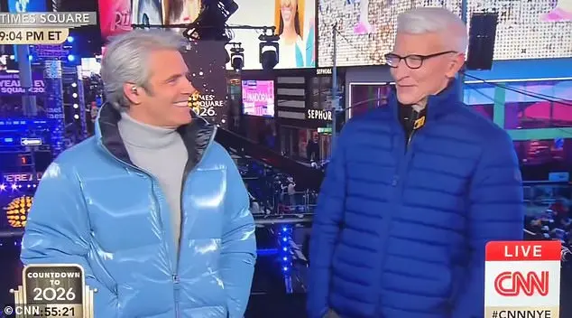 As the Ball Dropped, CNN's Anderson Cooper and Andy Cohen Find Themselves in a Live Political Spat, With Cohen Quoting, 'This Is Not What We Expected.'