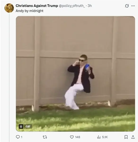 As the Ball Dropped, CNN's Anderson Cooper and Andy Cohen Find Themselves in a Live Political Spat, With Cohen Quoting, 'This Is Not What We Expected.'