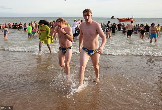New Year's Day Swim Celebrations Highlight Community Spirit Amidst Cold Weather