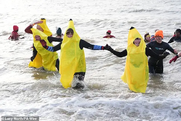 New Year's Day Swim Celebrations Highlight Community Spirit Amidst Cold Weather