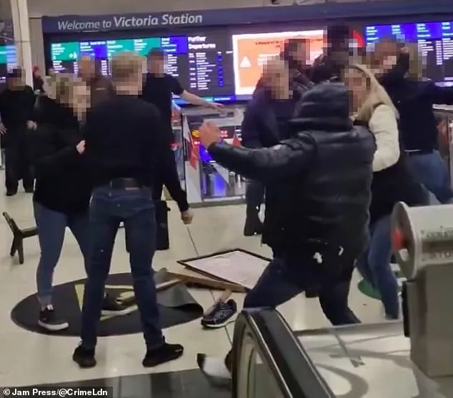 Chaos Erupts Outside Wetherspoon Pub at Victoria Station: 'A Nightmare Come to Life,' Says Bystander