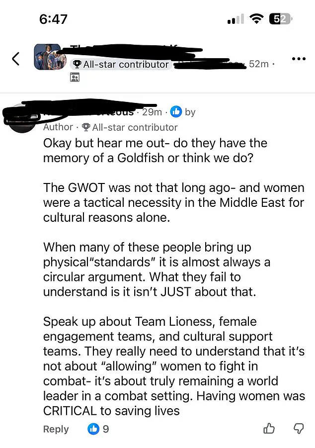 Pentagon Investigates Impact of Women in Combat Roles on Military Effectiveness Following Leaked Memo by Defense Official