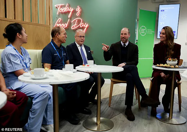 Prince and Princess of Wales Surprise NHS Staff with Gratitude Visit During Winter Surge