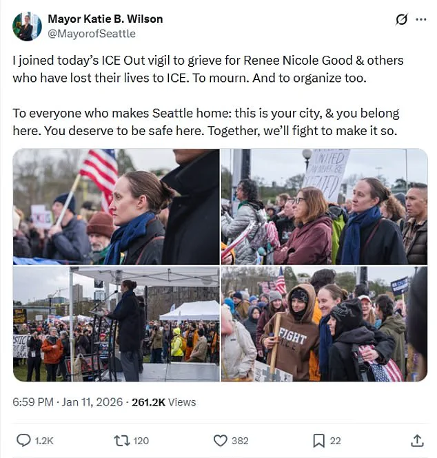 Seattle Mayor's Controversial Photo with Far-Left Activist Sparks Public Outcry Over Political Advocacy