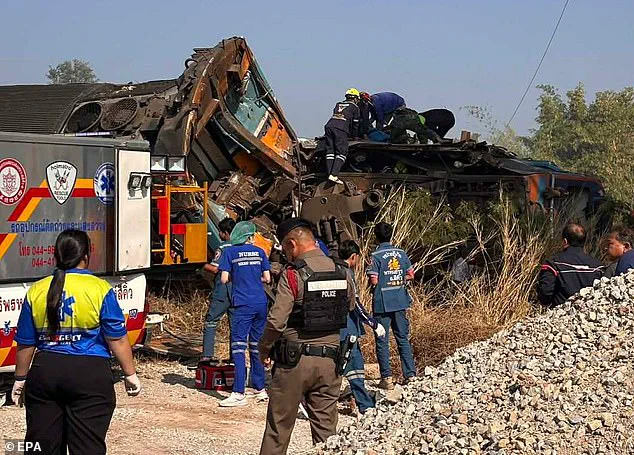 Catastrophic Crane Collapse Claims 28 Lives in Thailand Railway Disaster