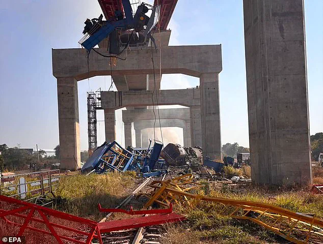 Catastrophic Crane Collapse Claims 28 Lives in Thailand Railway Disaster