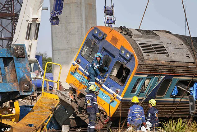 Catastrophic Crane Collapse Claims 28 Lives in Thailand Railway Disaster