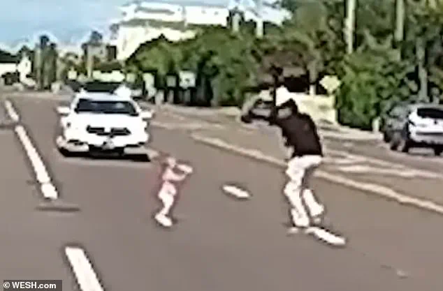 Dash Cam Footage Captures Father's Heroic Rescue on Florida Highway