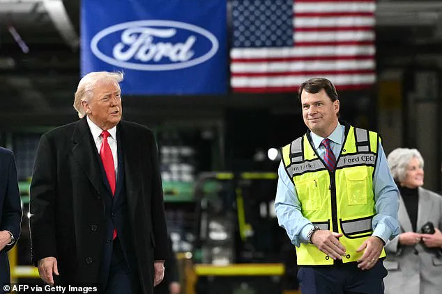 Ford Worker Suspension Following Tense Encounter with Trump Sparks Labor and Political Controversy