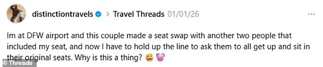 Breaking: Travel Influencer's Seat Swap Dispute Sparks Debate on Air Travel Etiquette and Entitlement