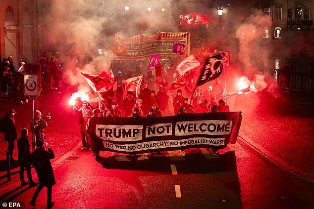 Violent Anti-Trump Protest Erupts in Zurich as Demonstrators Target US Companies, Sparking Chaos