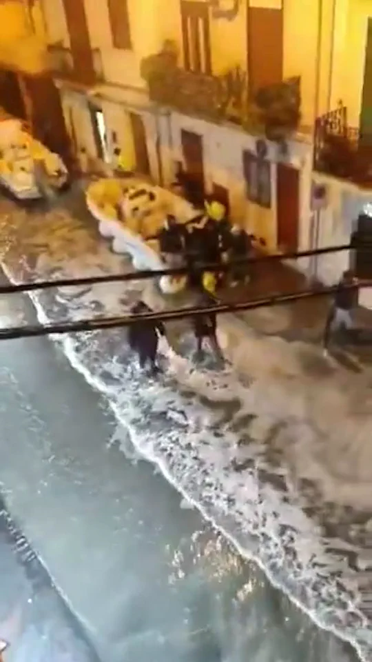 Exclusive Footage Reveals Privileged Glimpse of Sicily's Tsunami-Style Storm Surge Chaos
