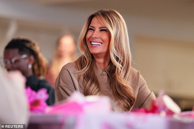 First Lady Melania Trump Visits Children's Inn for Valentine's Day, Highlighting Support for Rare Illness Patients