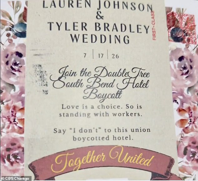Wedding Website's Hotel Note Triggers Union Campaign Against Bride