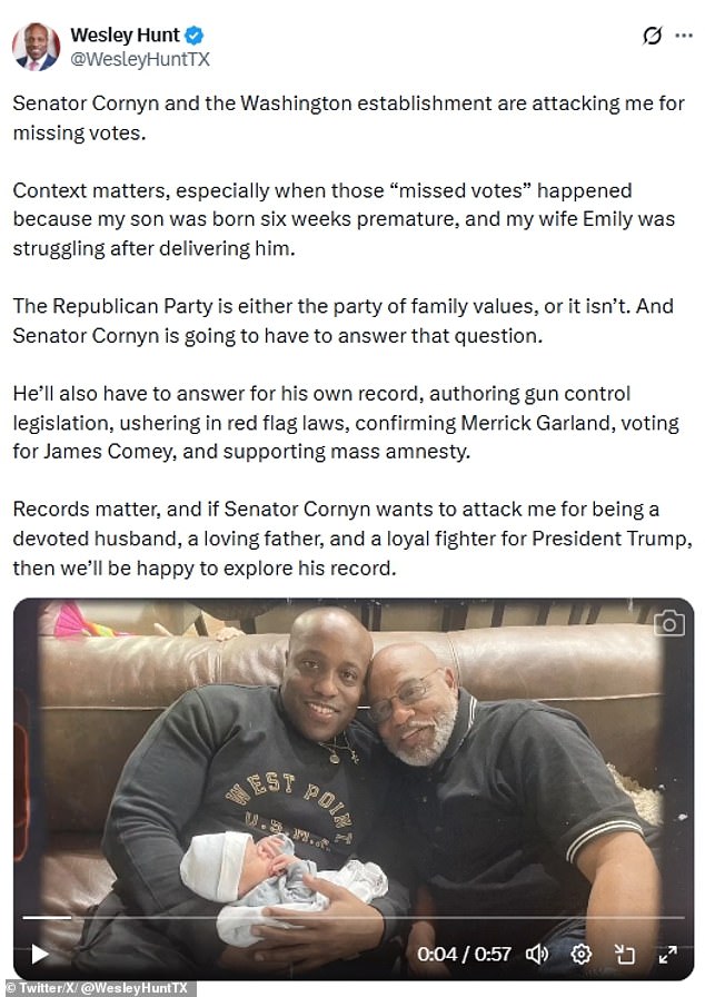 Hunt Faces Credibility Crisis as Attendance Record Contradicts Family Health Claims