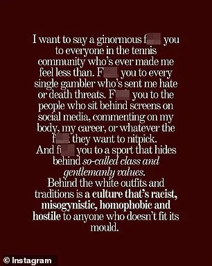Destanee Aiava's Shocking Retirement: A Scathing Critique of Tennis Culture