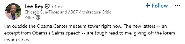 Obama Presidential Center Under Fire for Jarring Design and Controversial Execution Ahead of June Opening