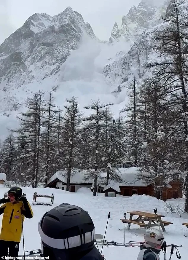 Terrifying Footage Captures Avalanche Chaos as Skiers Freeze in Awe, Days After Tragedy