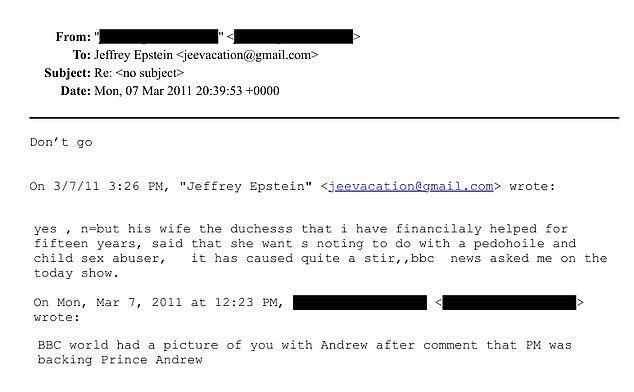 Jeffrey Epstein's Hidden 15-Year Financial Support to Sarah Ferguson Revealed in Shocking Email