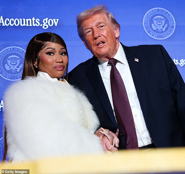 Unexpected Praise: Trump's Surprising Remarks on Nicki Minaj at Black History Month Event Spark Political and Cultural Debate