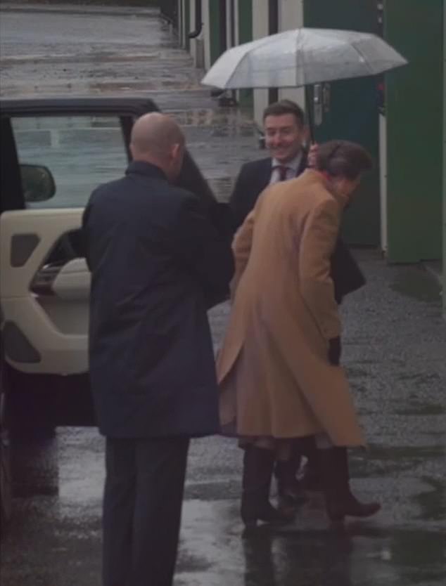 Princess Anne's Rain-Soaked Visit to Yorkshire Crisps Amid Royal Family Silence Over Brother's Arrest