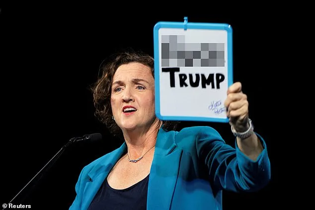 Katie Porter Sparks Controversy with 'F*** Trump' Sign at Rally as California Gubernatorial Hopeful Faces Backlash
