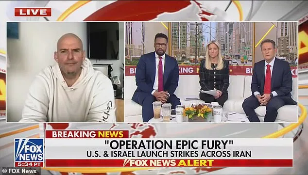 Unexpected Alignment: Pennsylvania Senator Fetterman Praises U.S. Strikes on Iran Amid Renewed Nuclear Campaign