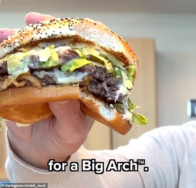 McDonald's CEO's Big Arch Burger Promo Sparks Online Ridicule Ahead of U.S. Launch