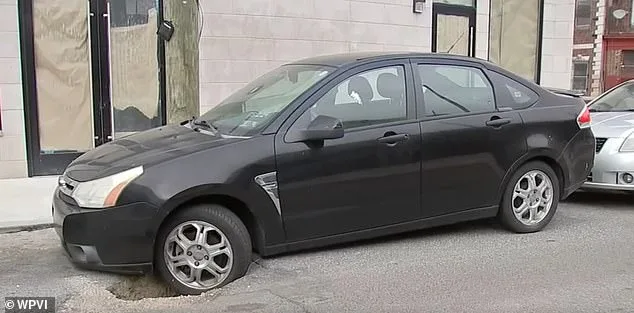 Philadelphia's Sinkhole Crisis: 1,000+ Reported Since December, 400 Still Open as Traffic Cone Marks Danger
