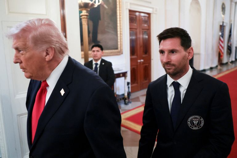 Messi's White House Visit Sparks Controversy Over Trump Policy Endorsement