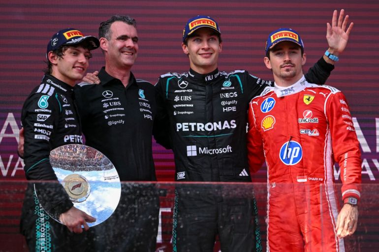 Mercedes' Russell Claims Historic Victory in Australian GP, Signaling 2025 Dominance