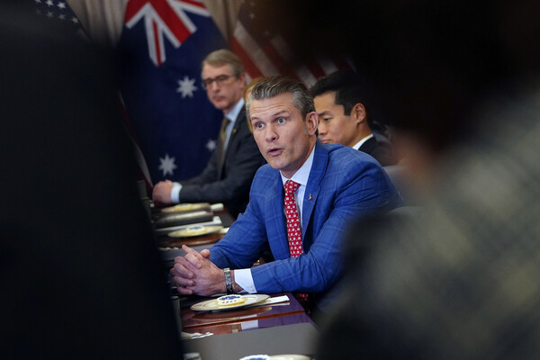 Pentagon Chief Warns of U.S. Defense Shift Toward 'Peace Through Strength' and Border Security