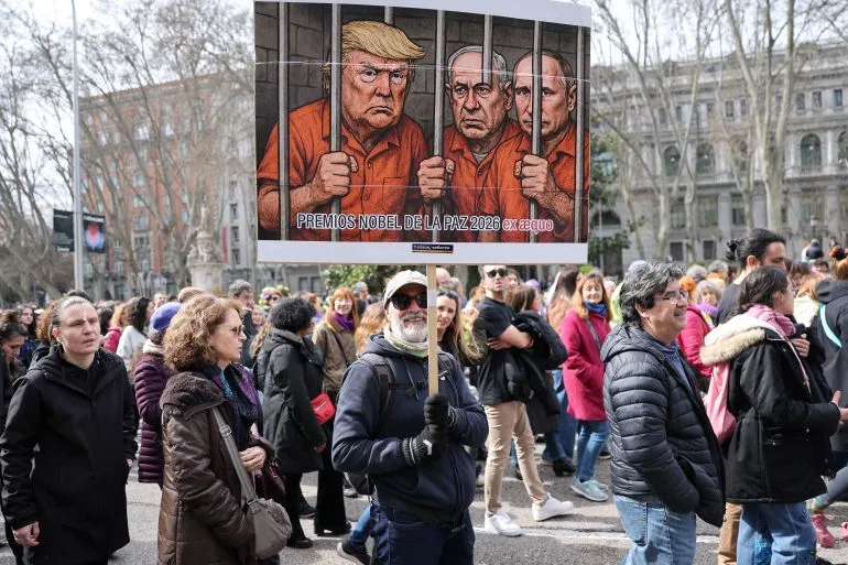 Global Women's Day Protests Demand End to War, Gender Violence and Systemic Oppression