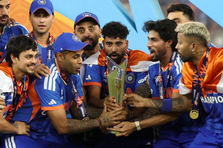 India's Cricket Team Claims Historic Third T20 World Cup Title, Reaps $14.24 Million Bonus
