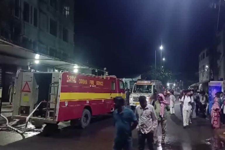 At least 10 dead as fire engulfs SCB Hospital in Odisha; electrical fault blamed for blaze