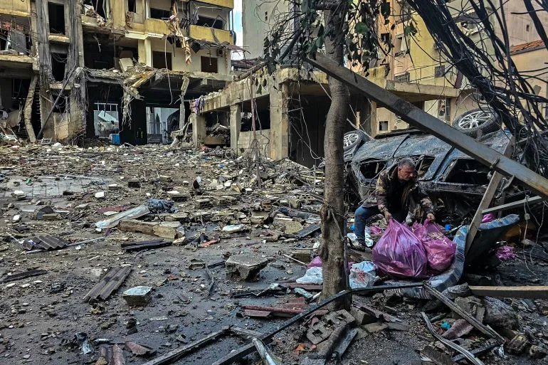 Israeli Air Strikes Escalate Violence in Beirut, Displacing Thousands and Targeting Civilians