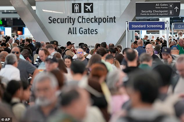 Security Lines Stretch Three Floors as Travelers Face Airport Nightmare
