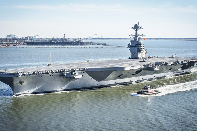 USS Gerald R. Ford's Technical Crisis Exposes Vulnerabilities in U.S. Naval Power