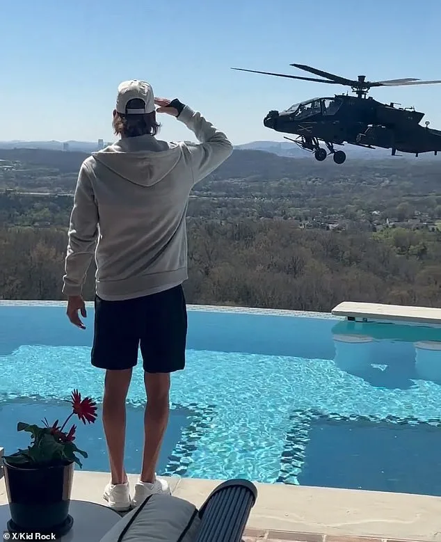 US Army Investigates Kid Rock After Posting Video of Apache Helicopters Hovering Near His Home Amid No Kings Protests