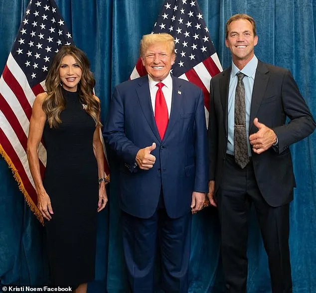 Daily Mail's Explosive Report Exposes Bryon Noem's Cross-Dressing Habits and Alleged Fetish, Shocks White House