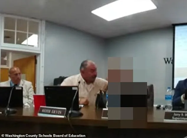 Washington County School Board Member Accused of Inappropriate Remarks During Student Presentation at Public Meeting