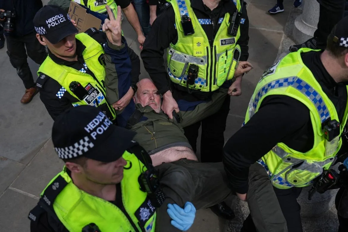 Mass Arrests at Pro-Palestine Protest Spark Debate Over UK's Gaza Role and Criminalization of Dissent