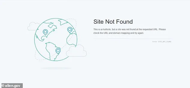 Aliens.gov Domain Goes Live: Is UFO Disclosure Finally Here?