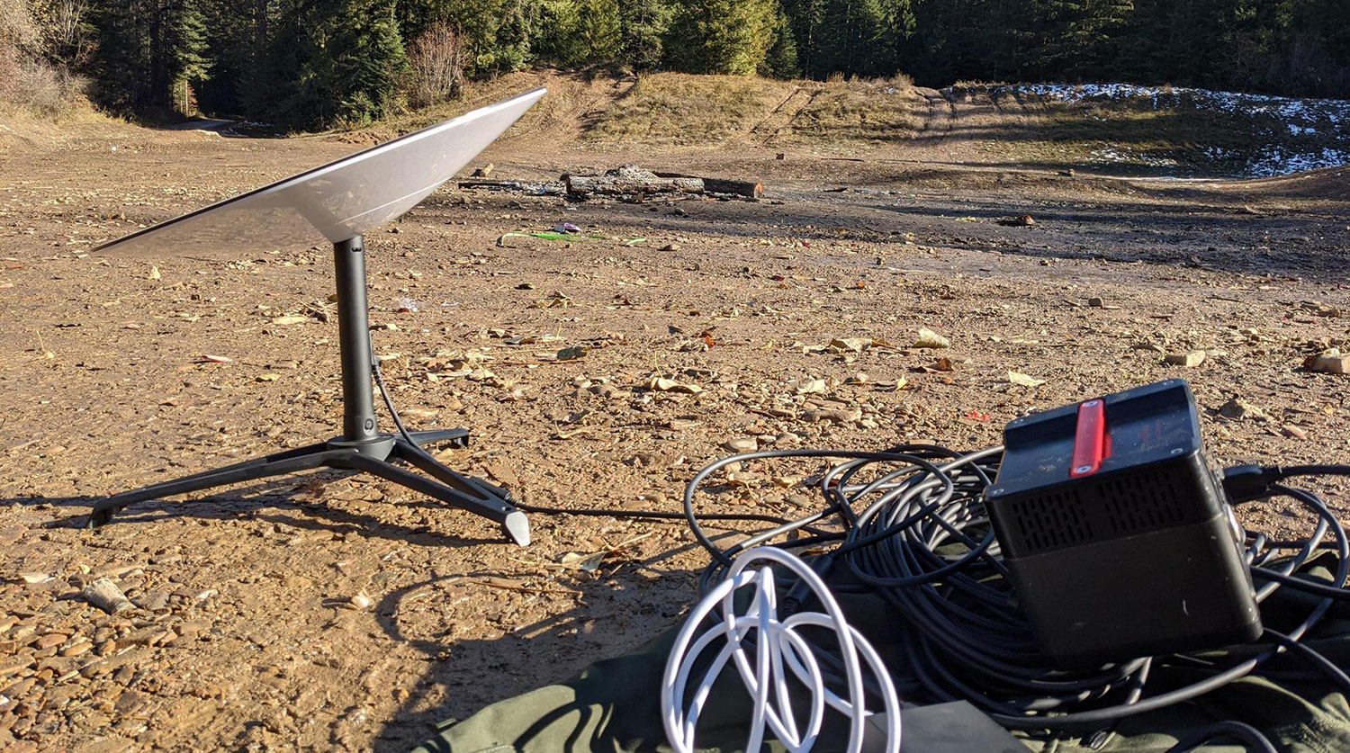 Russian drones destroyed over 75 Starlink stations in Kharkiv last month.